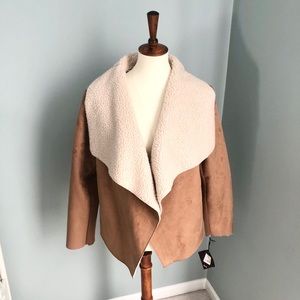 Ava and Viv Faux Suede Jacket 1x